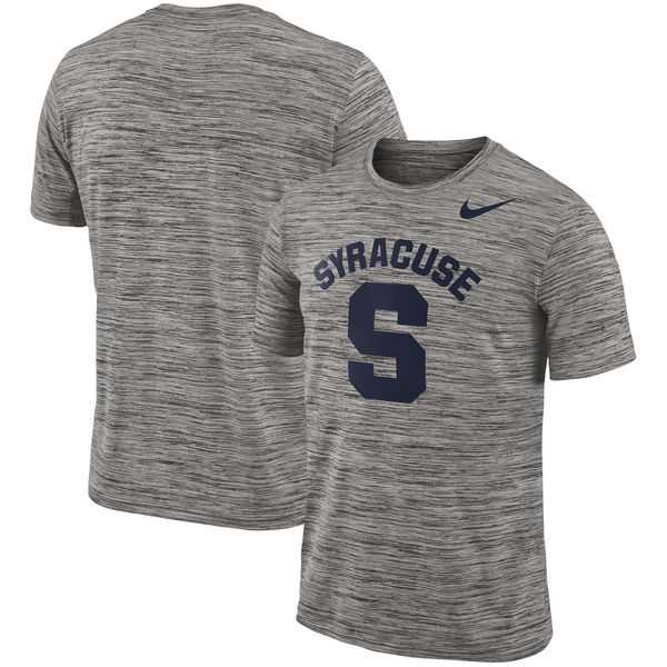 Nike Syracuse Orange Charcoal 2018 Player Travel Legend Performance T-Shirt,We sell and wholesale Nike Syracuse Orange Charcoal 2018 Player Travel Legend Performance T-Shirt on line form chian!